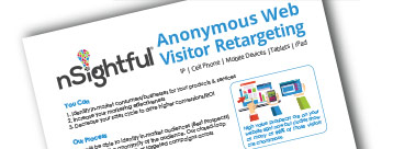 Anonymous Web Visitor Retargeting